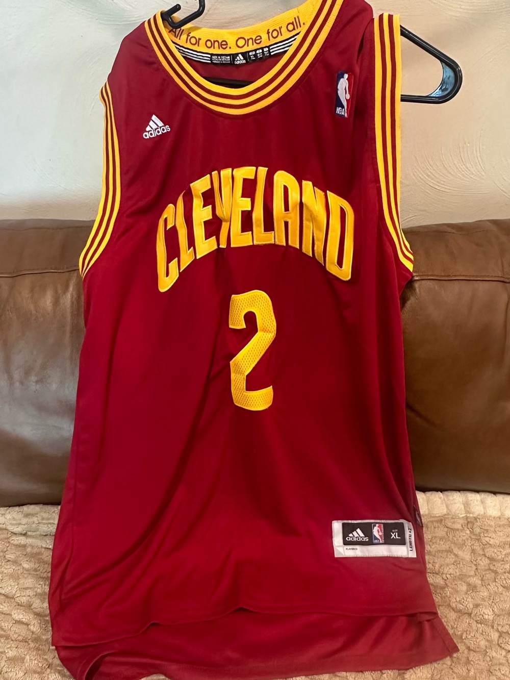 adidas Cleveland Kyrie Irving NBA Jersey #2